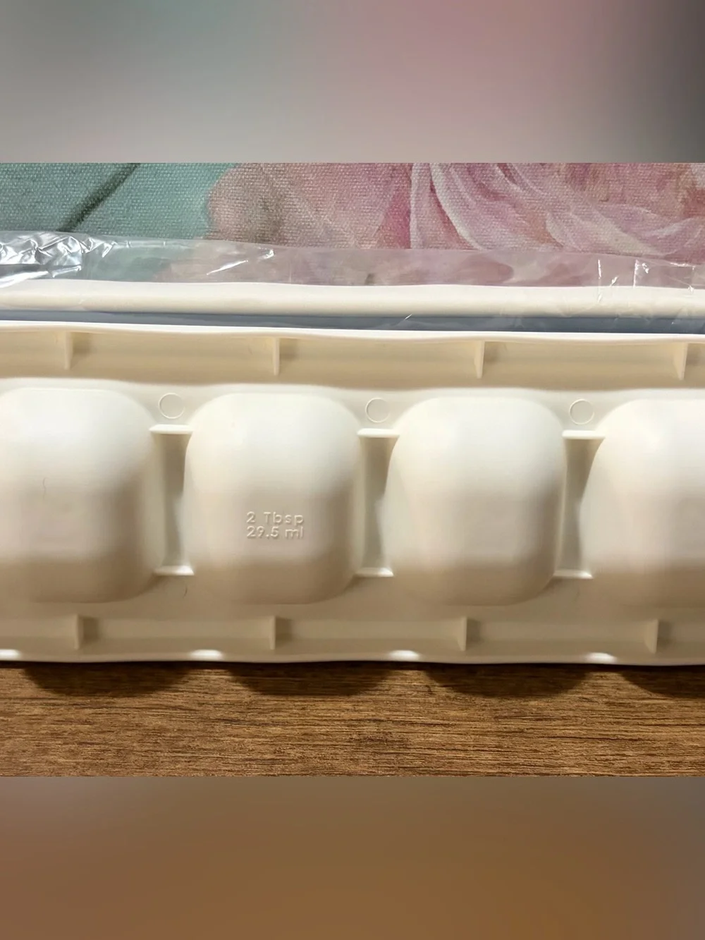 PrepWorks Freezer Pods 2-Tbsp Reusable Food Storage Tray Containers, Set of 2